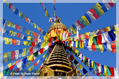 Prayer Flags in Kathmandu